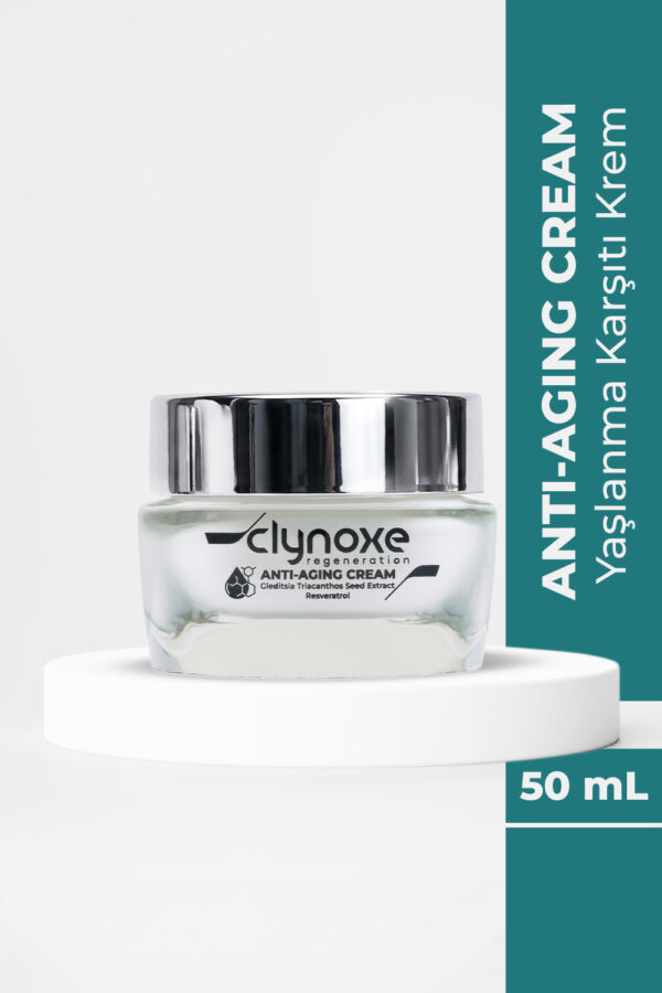 Clynoxe Anti-Aging Krem, Yaşlanma Karşıtı Yüz Bakım Kremi 50 ml