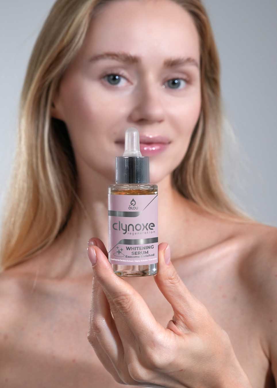 P 1 kopya 2 Clynoxe Whitening Serum, Aydınlatıcı & Cilt Tonu Görünümü Eşitleyici Yüz Serumu 30 mL