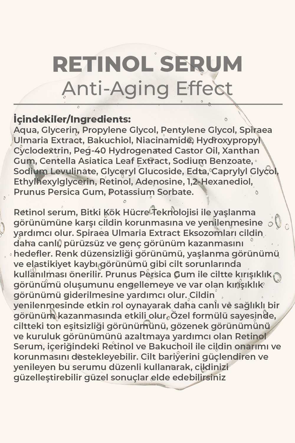 Retinol serum 6 RETINOL SERUM