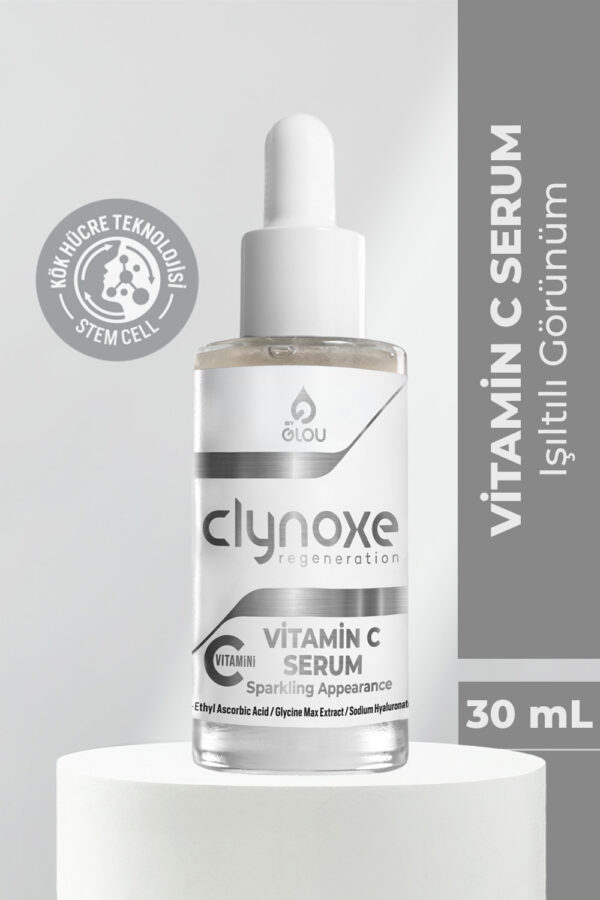Clynoxe Vitamin C Serum,Canlandırıcı Yüz Bakım Serumu 30 mL