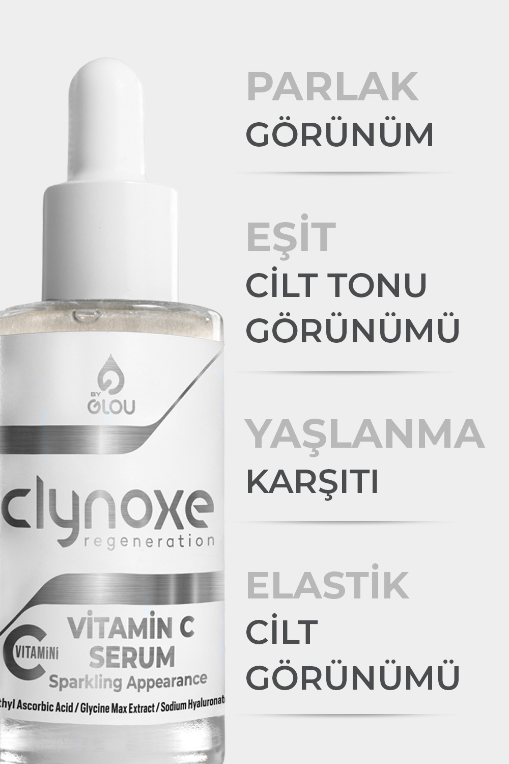Vitamin C Serum 2 Clynoxe Vitamin C Serum,Canlandırıcı Yüz Bakım Serumu 30 mL