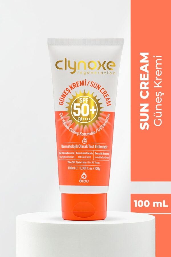 Clynoxe Çok Yüksek Korumalı Yaşlanma Karşıtı Yüz &Vücut Güneş Kremi 100 ml
